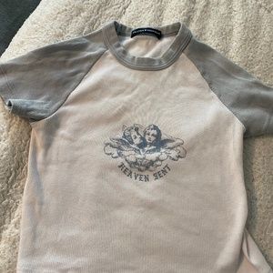 Brandy Melville “heaven sent” baby tee